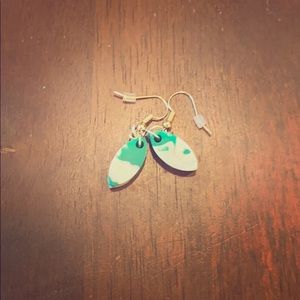 Handmade polymer clay earrings